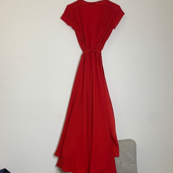 Long maxi elegant dress in red size S - Picture 11 of 11